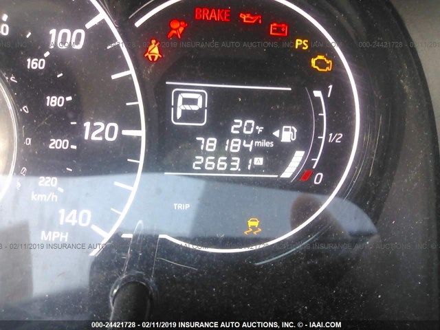 3N1CE2CP3GL351603 - 2016 NISSAN VERSA NOTE S/S PLUS/SV/SL/SR SILVER photo 7