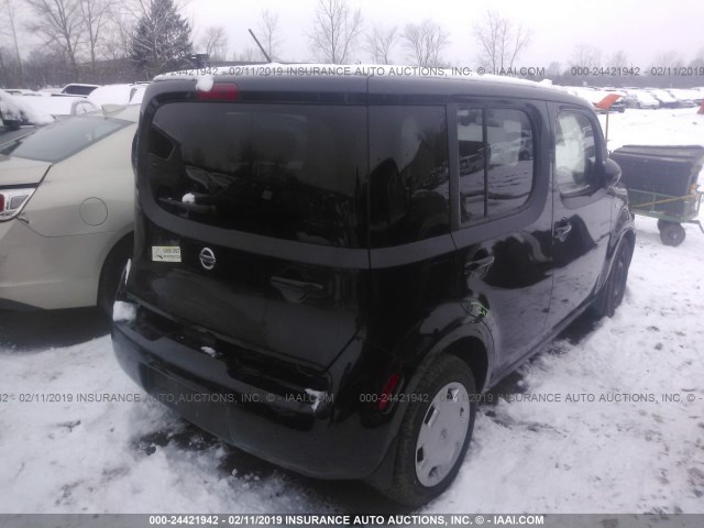 JN8AZ2KR5BT201268 - 2011 NISSAN CUBE S/SL/KROM BLACK photo 4