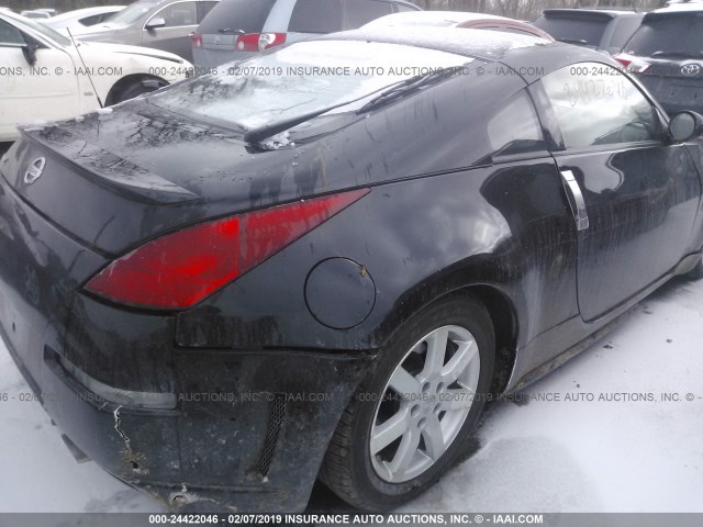 JN1AZ34D04T162484 - 2004 NISSAN 350Z COUPE BLACK photo 4