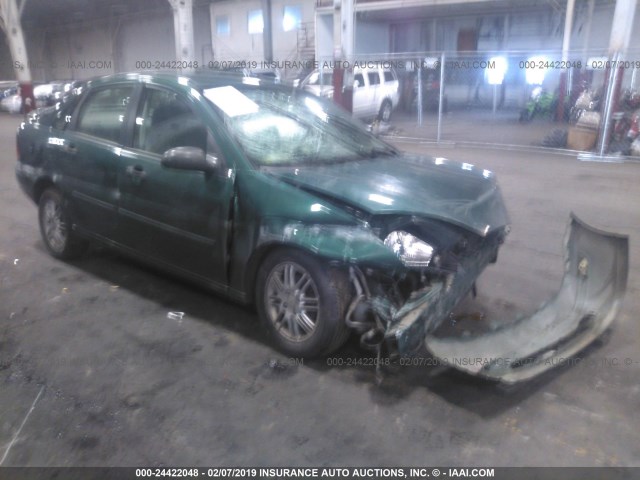 1FAFP3831YW164295 - 2000 FORD FOCUS ZTS GREEN photo 1