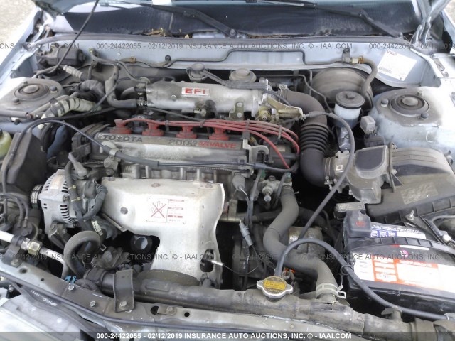 4T1SV21EXMU430712 - 1991 TOYOTA CAMRY DLX 银色 照片 10