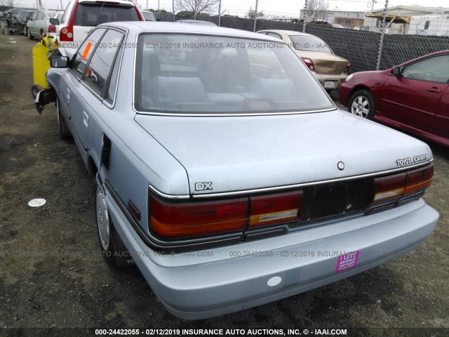 4T1SV21EXMU430712 - 1991 TOYOTA CAMRY DLX 银色 照片 3