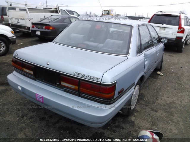 4T1SV21EXMU430712 - 1991 TOYOTA CAMRY DLX 银色 照片 4