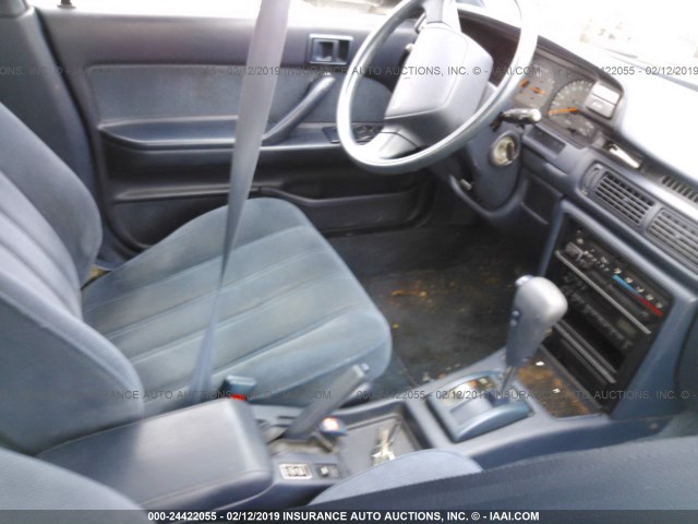 4T1SV21EXMU430712 - 1991 TOYOTA CAMRY DLX 银色 照片 5