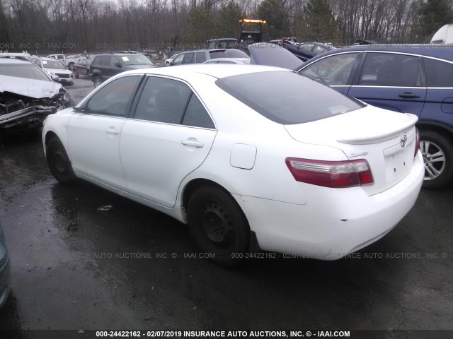 4T1BE46K77U531673 - 2007 TOYOTA CAMRY NEW GENERAT CE/LE/XLE/SE WHITE photo 3