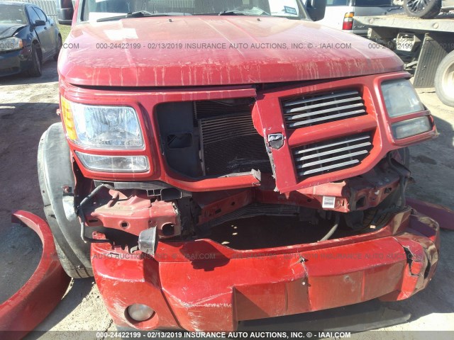 1D4PT4GK3BW554253 - 2011 DODGE NITRO HEAT RED photo 6