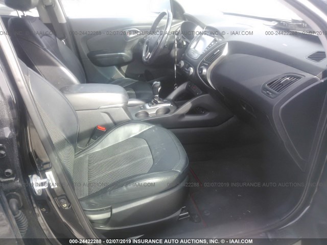 KM8JUCAG2EU939538 - 2014 HYUNDAI Tucson GLS/LIMITED/SE BLACK photo 5