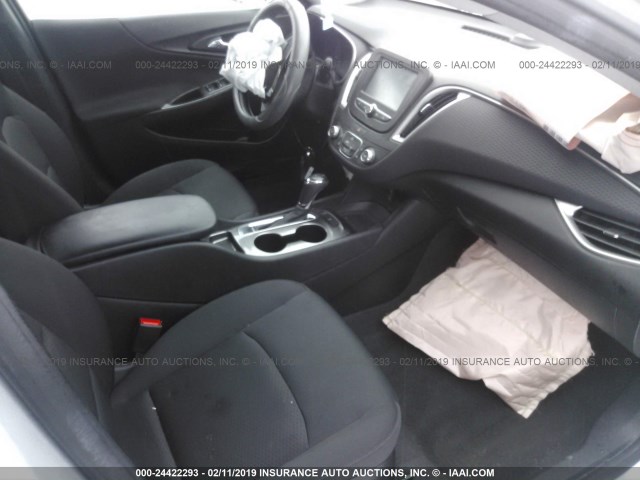 1G1ZB5ST5JF153518 - 2018 CHEVROLET MALIBU LS SILVER photo 5