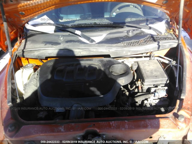 3GNDA23PX6S573080 - 2006 CHEVROLET HHR LT ORANGE photo 10