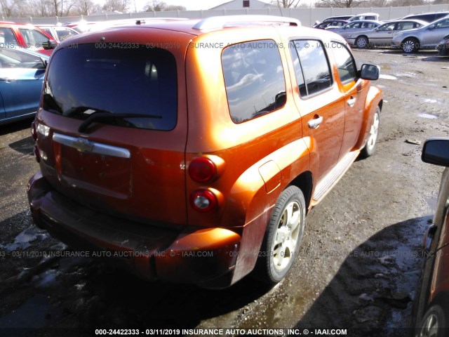 3GNDA23PX6S573080 - 2006 CHEVROLET HHR LT ORANGE photo 4