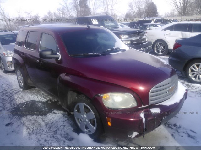 3GNCA13B19S521531 - 2009 CHEVROLET HHR LS Burdeos foto 1