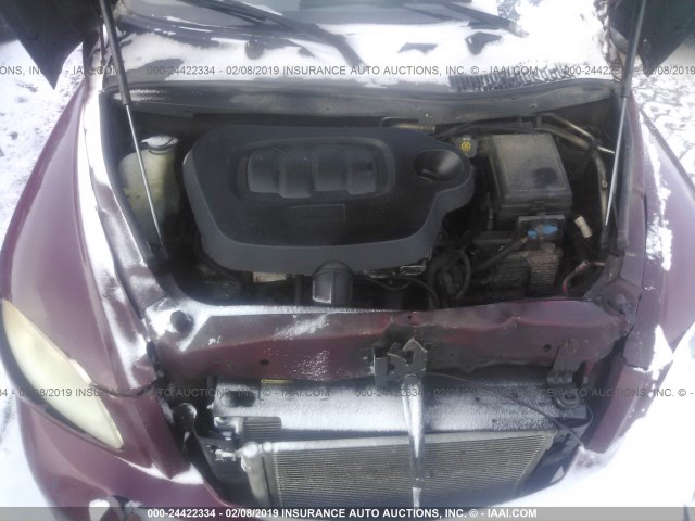 3GNCA13B19S521531 - 2009 CHEVROLET HHR LS Burdeos foto 10