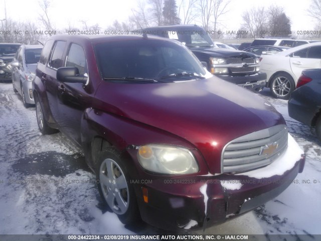3GNCA13B19S521531 - 2009 CHEVROLET HHR LS Burdeos foto 6