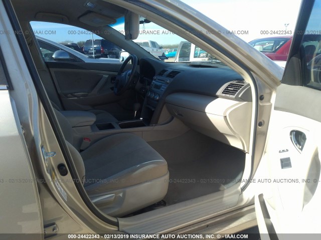 4T1BE46K08U752162 - 2008 TOYOTA CAMRY CE/LE/XLE/SE TAN photo 5