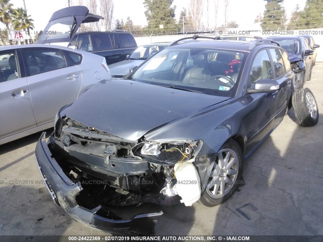 YV1MW682072302437 - 2007 VOLVO V50 T5 GRAY photo 2