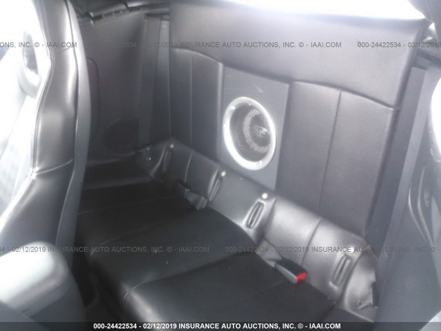 4A3AL25F18E011038 - 2008 MITSUBISHI ECLIPSE SPYDER GS ORANGE photo 8