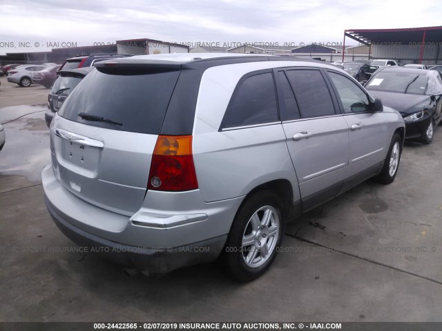 2A4GM68476R863500 - 2006 CHRYSLER PACIFICA TOURING SILVER photo 4
