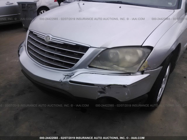 2A4GM68476R863500 - 2006 CHRYSLER PACIFICA TOURING SILVER photo 6