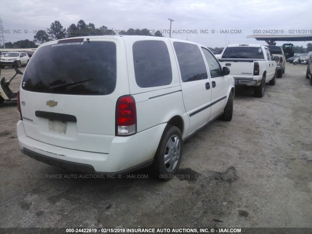 1GNDV23LX6D155992 - 2006 CHEVROLET UPLANDER LS 白色 照片 4