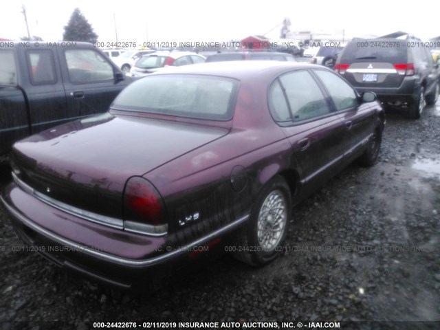 2C3HC56F8TH245541 - 1996 CHRYSLER LHS PURPLE photo 4