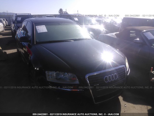 WAUML44E26N006459 - 2006 AUDI A8 L QUATTRO BLACK photo 1