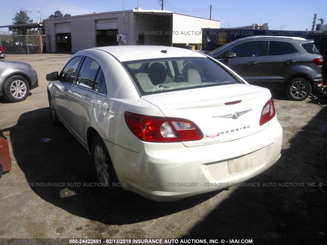 1C3LC46K38N182283 - 2008 CHRYSLER SEBRING LX WHITE photo 3