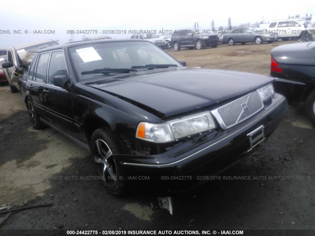 YV1KS9601V1109805 - 1997 VOLVO 960 BLACK photo 1