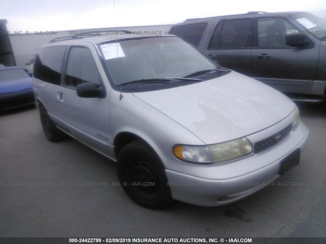 4N2DN11W4TD805523 - 1996 NISSAN QUEST XE/GXE SILVER photo 1