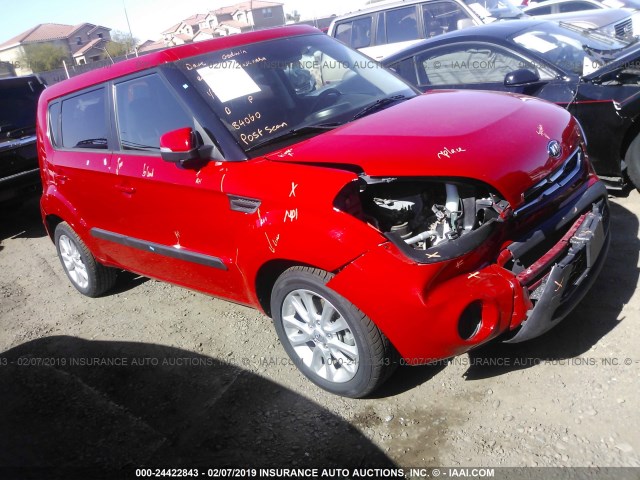 KNDJT2A61D7560777 - 2013 KIA SOUL +/!/SPORT RED photo 1