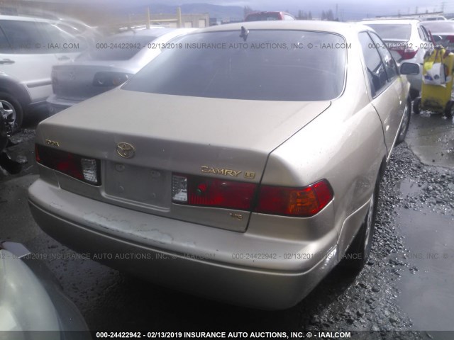 JT2BF22K410299889 - 2001 TOYOTA CAMRY CE/LE/XLE 金色 照片 4