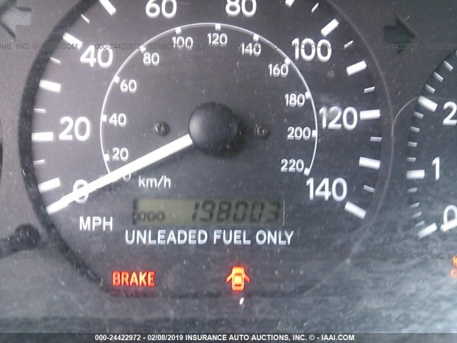 JT2BG22K1V0033586 - 1997 TOYOTA CAMRY LE/XLE GRAY photo 7