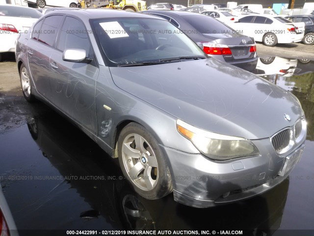 WBANE53507CK92699 - 2007 BMW 525 I GRAY photo 1