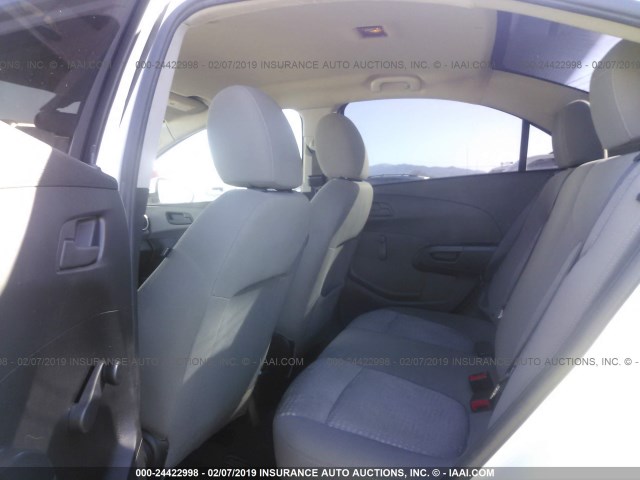 1G1JA5SH8F4125680 - 2015 CHEVROLET SONIC LS 白色 照片 8