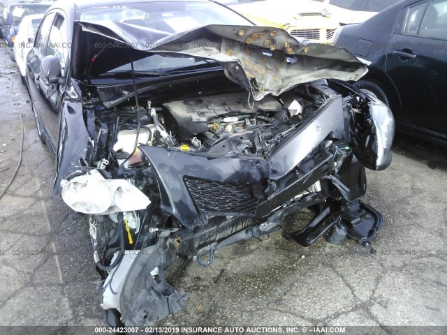 1NXBU40E59Z083801 - 2009 TOYOTA COROLLA S/LE/XLE GRAY photo 6