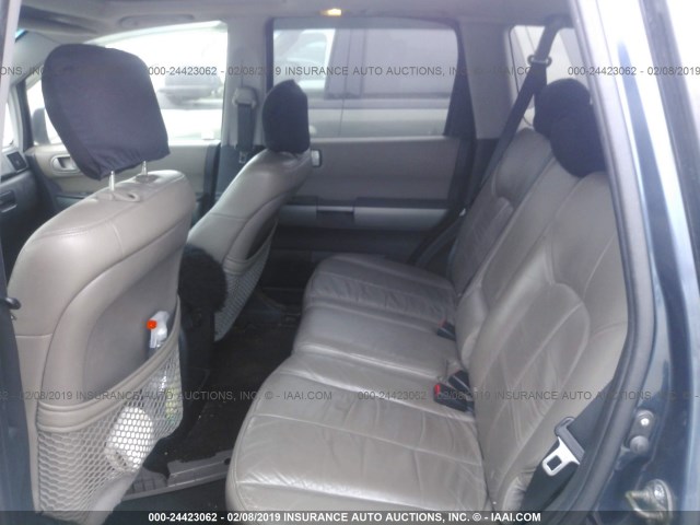 4A4MN31SX4E005079 - 2004 MITSUBISHI ENDEAVOR XLS BLUE photo 8