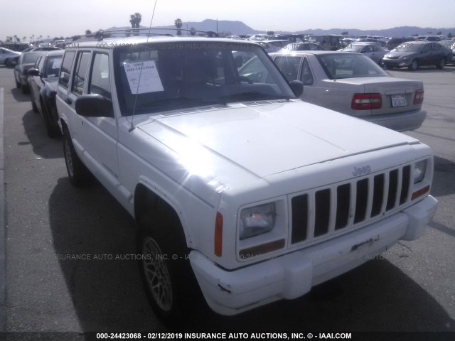 1J4FT78S9XL619568 - 1999 JEEP CHEROKEE LIMITED WHITE photo 1