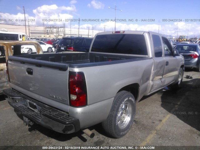 2GCEC19T141392917 - 2004 CHEVROLET SILVERADO C1500 TAN photo 4