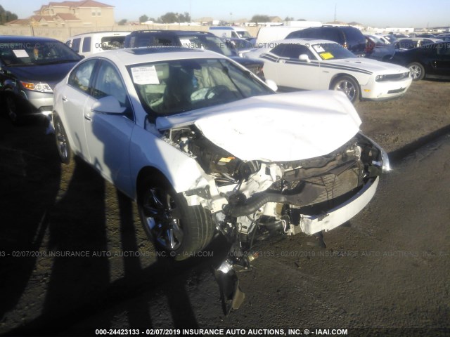 2G4GS5EV6D9177461 - 2013 BUICK REGAL PREMIUM WHITE photo 1