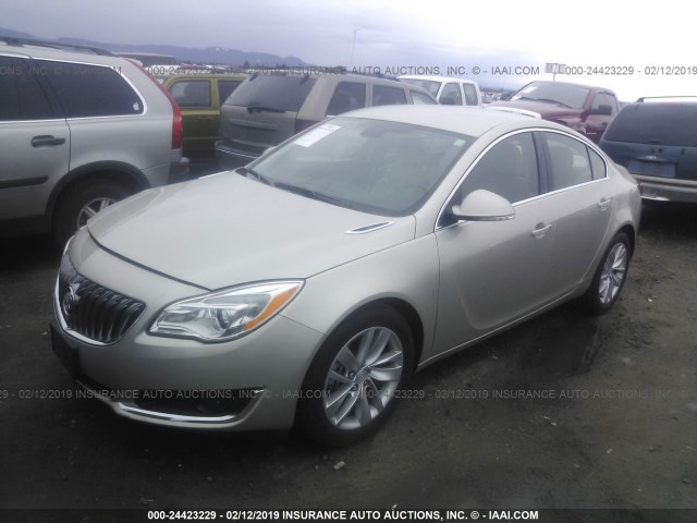 2G4GK5EX8G9192193 - 2016 BUICK REGAL 香槟色 照片 2