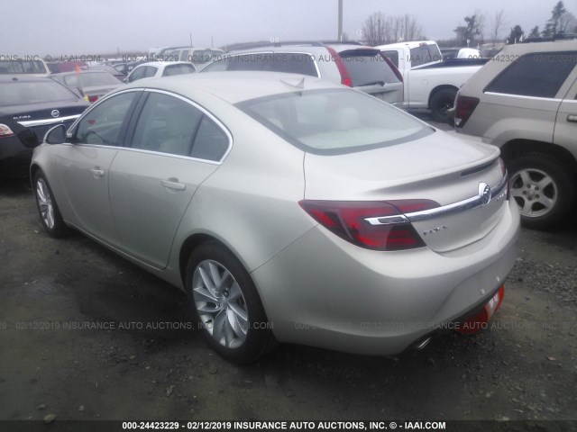 2G4GK5EX8G9192193 - 2016 BUICK REGAL 香槟色 照片 3
