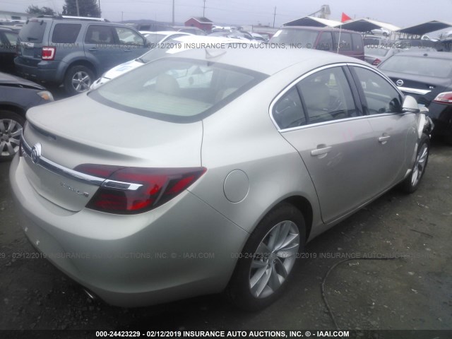 2G4GK5EX8G9192193 - 2016 BUICK REGAL 香槟色 照片 4