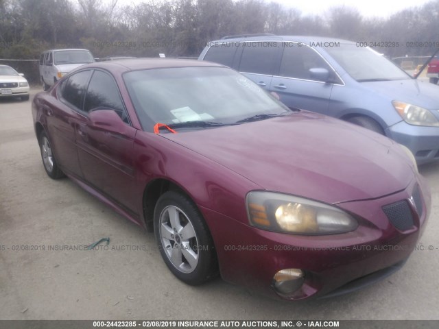 2G2WP522X51341200 - 2005 PONTIAC GRAND PRIX 栗色 照片 1