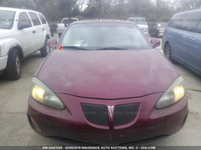 2G2WP522X51341200 - 2005 PONTIAC GRAND PRIX 栗色 照片 6