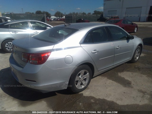 1G11A5SA5GF151114 - 2016 CHEVROLET MALIBU LIMITED LS SILVER photo 4