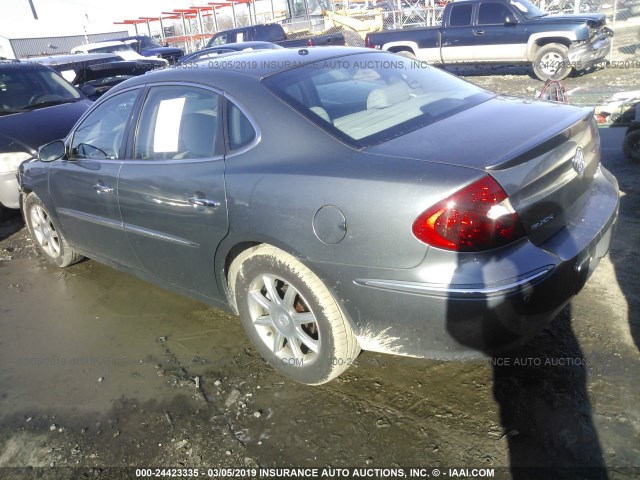 2G4WE567751252154 - 2005 BUICK LACROSSE CXS GRAY photo 3