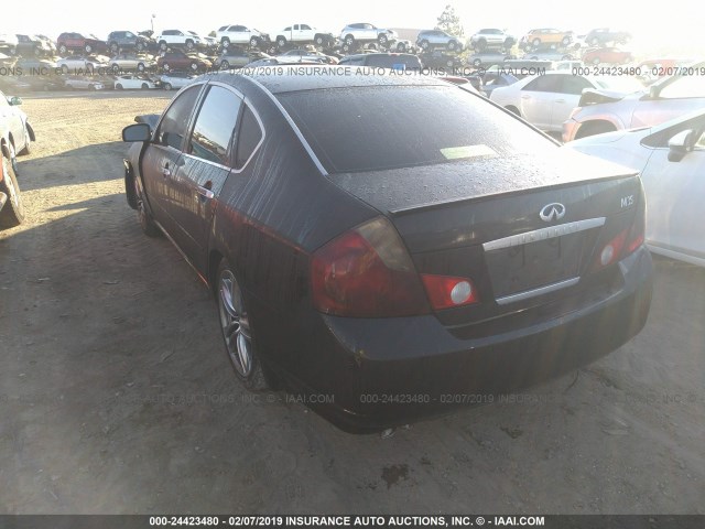 JNKAY01E16M106318 - 2006 INFINITI M35 SPORT BLACK photo 3