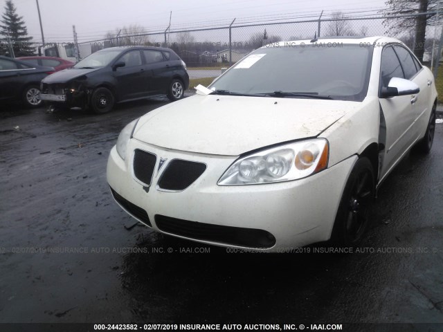 1G2ZG57N884107078 - 2008 PONTIAC G6 SE WHITE photo 6