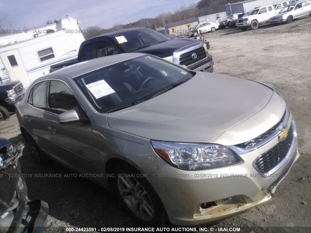 1G11C5SL5EF121734 - 2014 CHEVROLET MALIBU 1LT BEIGE photo 1