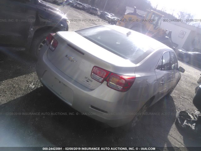 1G11C5SL5EF121734 - 2014 CHEVROLET MALIBU 1LT BEIGE photo 4