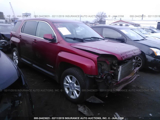 2GKALMEK9D6135511 - 2013 GMC TERRAIN SLE RED photo 1